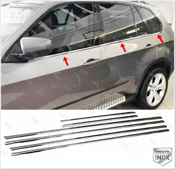 Bmw X5 E70 Cam Çıtası 6 pcs P.Çelik - 1710 500005