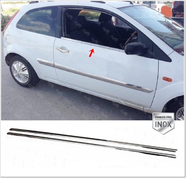 Ford FIESTA  MK5 Cam Çıtası 2 Pcs. P.Çelik (COUPE) - 1201 500023