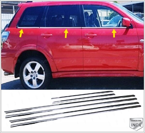 Mitsubishi OUTLANDER MK1 Cam Çıtası 6 Pcs. P.Çelik - 2307 500165