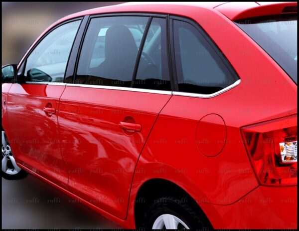 Skoda RAPID SPACEBACK Cam Çıtası 8 Pcs. P.Çelik - Spaceback - 3016 500224