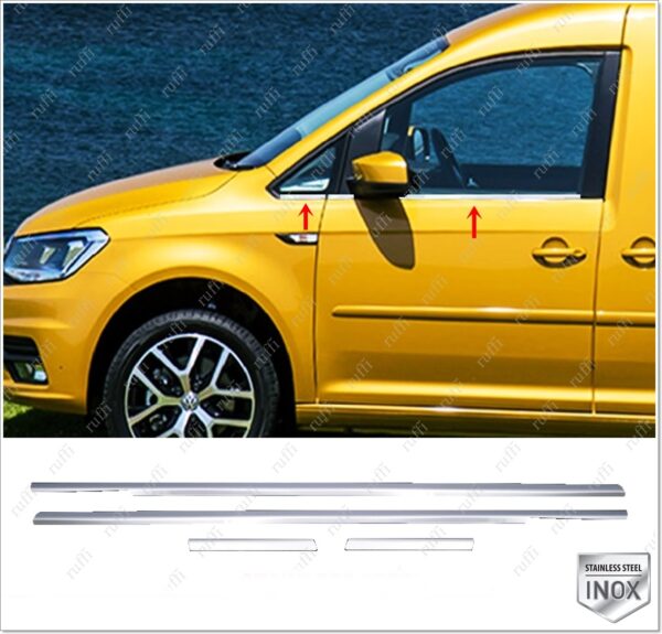Volkswagen CADDY  IV Cam Çıtası 4 Prç. P.Çelik - 3504 500250