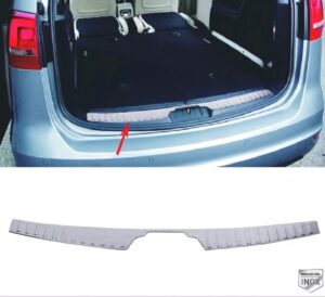 Volkswagen SHARAN MK2 VW SHARAN MK2 2010-2018 Bagaj İç Eşik Koruma P.Çelik (Taşlı) - 3522 120215T