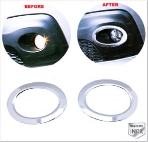 Fiat TALENTO Sis Çerçevesi 2 pcs P.Çelik, TALENTO Fog Lamp Frame Trim 2 pcs S.Steel,1118650045 Sis Çerçevesi 2 pcs P.Çelik - 1118 650045