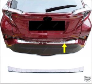 TOYOTA C-HR TOYOTA C-HR 2016> Arka Tampon Üstü Koruma P.Çelik - 3439 120281