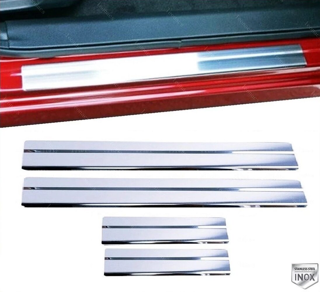 Volkswagen TIGUAN MK1 VW TIGUAN MK1 2007-2016 Kapı eşiği 4 kapı P.çelik (Taşlı) - 3523 300148T