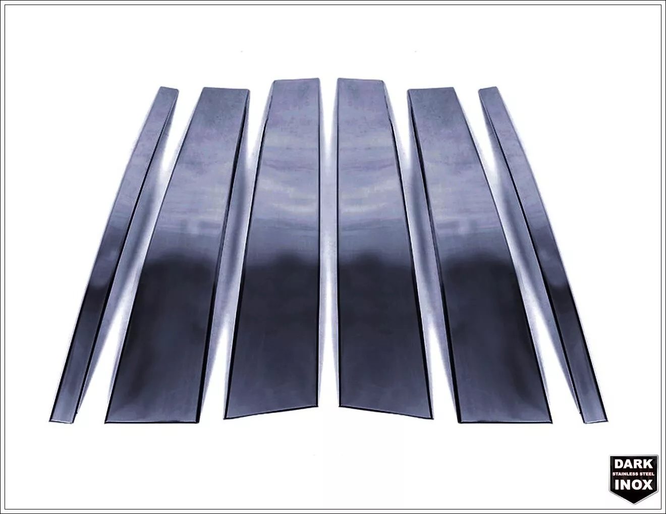 Land Rover FREELANDER 2 LAND ROVER FREELANDER II 2006-2014 Kapı Direği Seti 6 Prç. P.Çelik (Siyah) - 4102 250142B - Görsel 3