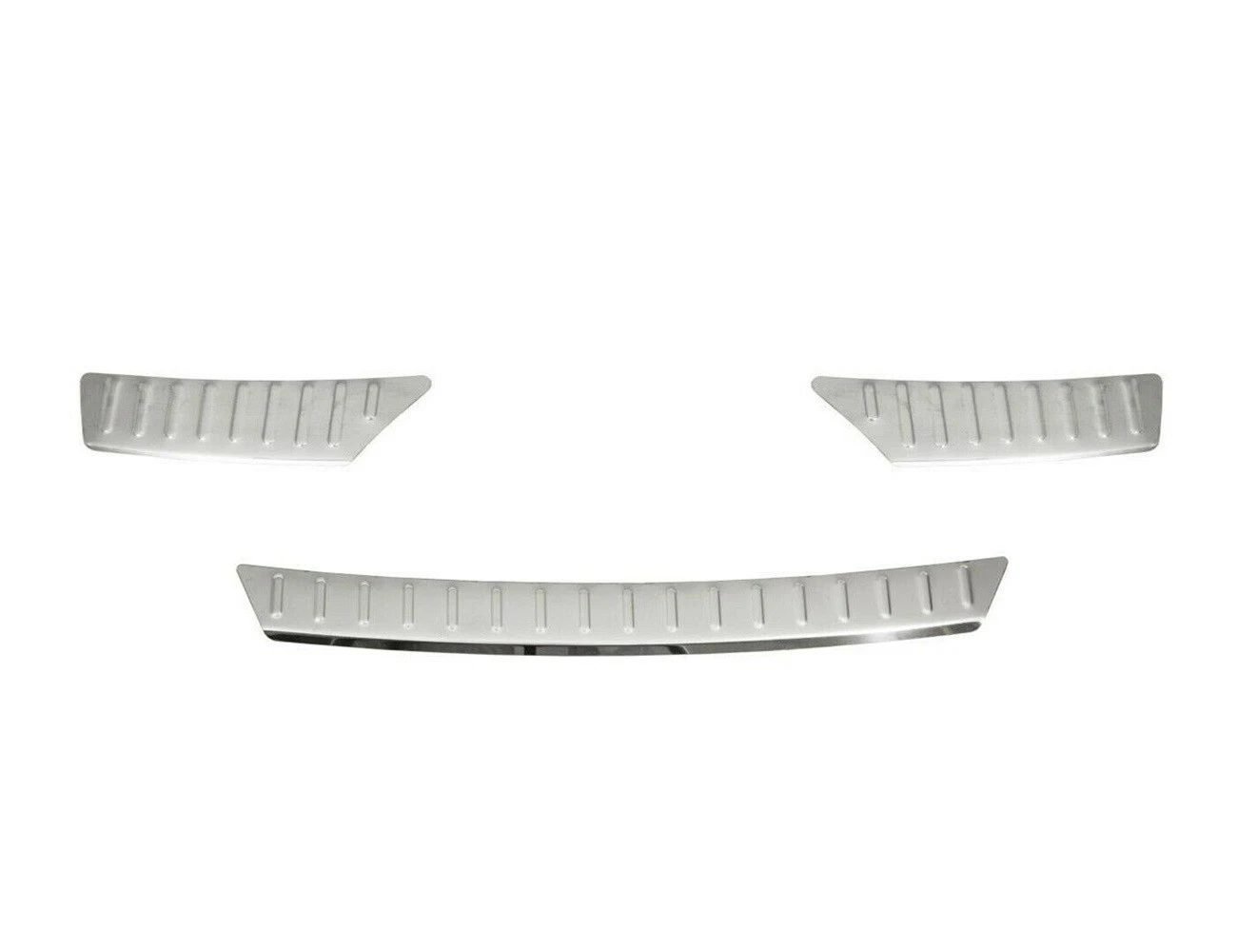 Volkswagen TIGUAN MK1 VW TIGUAN MK1 2007-2016 Arka Tampon Üstü Koruma 3 Prç. P.Çelik (Taşlı) - 3523 120112T - Görsel 3