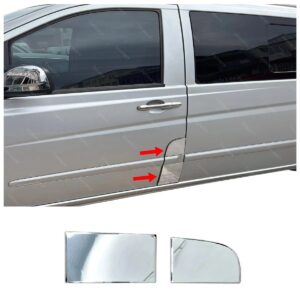 Mercedes VIANO W639 MERCEDES VIANO W639 2003-2014 Depo Kapağı 2 Prç. P.Çelik - 1604 160011
