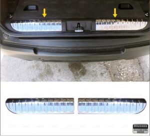 Range Rover SPORT RANGE ROVER SPORT LW 2013> Bagaj İç Eşik Koruma 2 prç. P.Çelik (Taşlı) - 4108 120181T