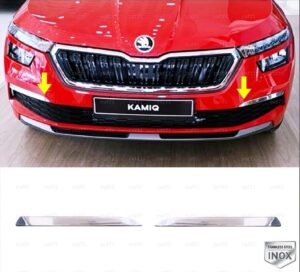 Skoda KAMIQ SKODA KAMIQ 2019> Ön Tampon Köşe Trim 2 Prç. P.Çelik - 3021 000143