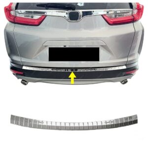 Honda CR-V  MK5 HONDA CR-V MK5 2017-2020 Arka Tampon Üstü Koruma P.Çelik - 1308 120260