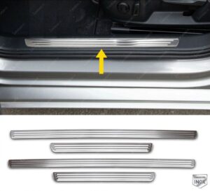 Volkswagen PASSAT B8 VW PASSAT B8 2014-2019 Kapı eşiği 4 kapı P.çelik (Taşlı) - 3545 300380T