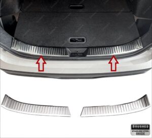 Nissan QASHQAI J12 NISSAN QASHQAI J12 2020> Bagaj İç Eşik Koruma 2 Prç. P.Çelik (Taşlı) - 2436 120248T