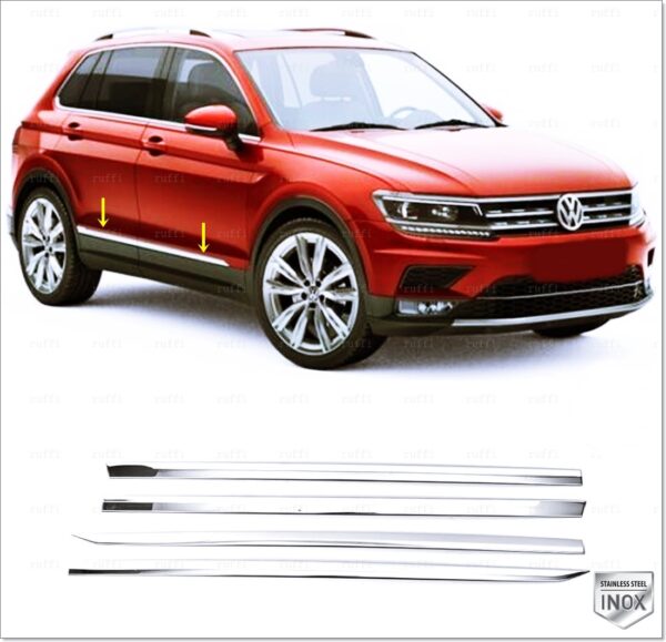 Volkswagen TIGUAN  MK2 Yan Kapı Çıtası 4 kapı P.Çelik - 3533 900075