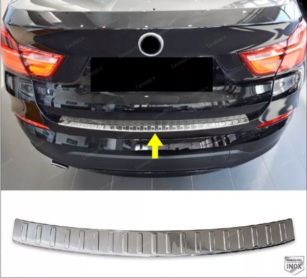 BMW X4 F26 2013-2018 Arka Tampon Üstü Koruma P.Çelik - 1722 120252