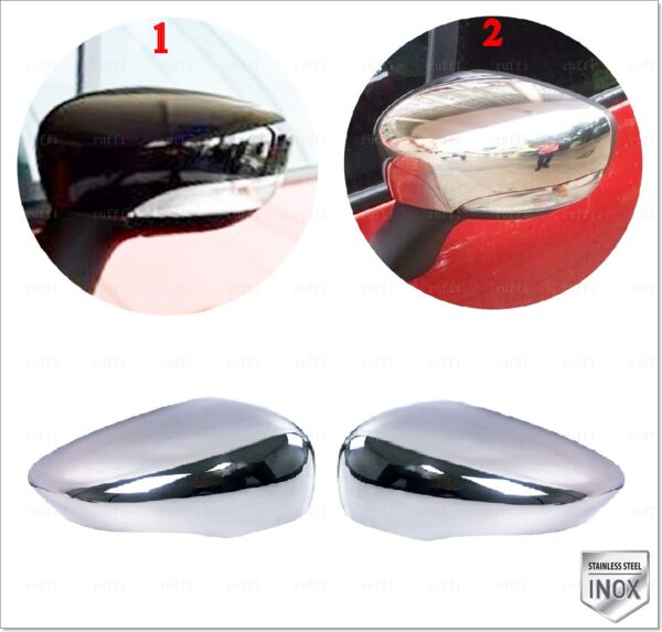 RENAULT CAPTUR Ayna Kapağı 2pcs. P.Çelik - 2822 200132