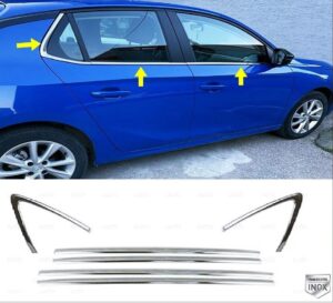 Opel CORSA F OPEL CORSA F 2019> Cam Çıtası 6 Prç. P.Çelik - 2537 500274