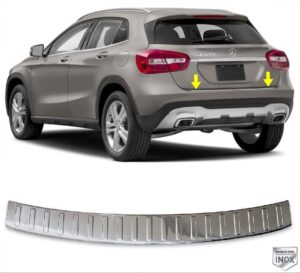 Mercedes GLA Class X156 MERCEDES GLA X156 2014> Arka Tampon Üstü Koruma P.Çelik - 2141 120204