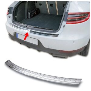 Porsche MACAN PORSCHE MACAN 2014> Arka Tampon Üstü Koruma P.Çelik - 5501 120192