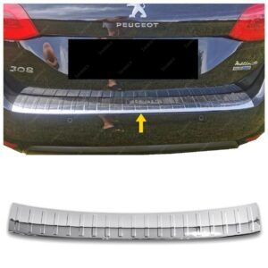Peugeot 308  Mk2 PEUGEOT 308 MK2 2013> Arka Tampon Üstü Koruma P.Çelik SW - 2628 120218
