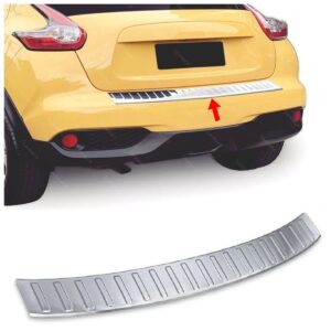 Nissan JUKE NISSAN JUKE 2014> Arka Tampon Üstü Koruma P.Çelik (Taşlı) - 2412 120187T