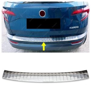 SKODA KAROQ SKODA KAROQ 2017> Arka Tampon Üstü Koruma P.Çelik - 3019 120246