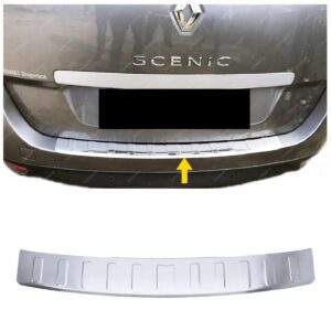 Renault SCENIC III RENAULT SCENIC III 2009-2016 Arka Tampon Üstü Koruma P.Çelik (Taşlı) - 2826 120080T