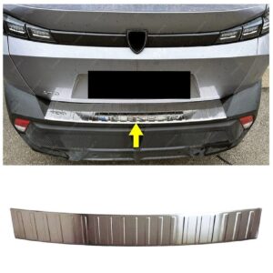 Peugeot 408 PEUGEOT 408 2022> Arka Tampon Üstü Koruma P.Çelik (Taşlı) - 2634 120309T