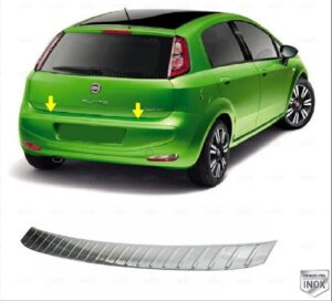 Fiat GRANDE PUNTO FIAT GRANDE PUNTO 2012> Arka Tampon Üstü Koruma P.Çelik (Taşlı) - 1109 120041T