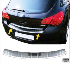 Opel Astra J OPEL ASTRA J 2009-2015 Arka Tampon Üstü Koruma P.Çelik (Taşlı) HB - 2505 120111T