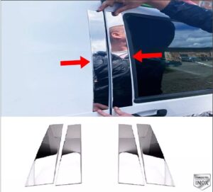 Ford CONNECT FORD CONNECT 2002-2014 Kapı Direği Seti 4 Prç. P.Çelik - 1210 250180