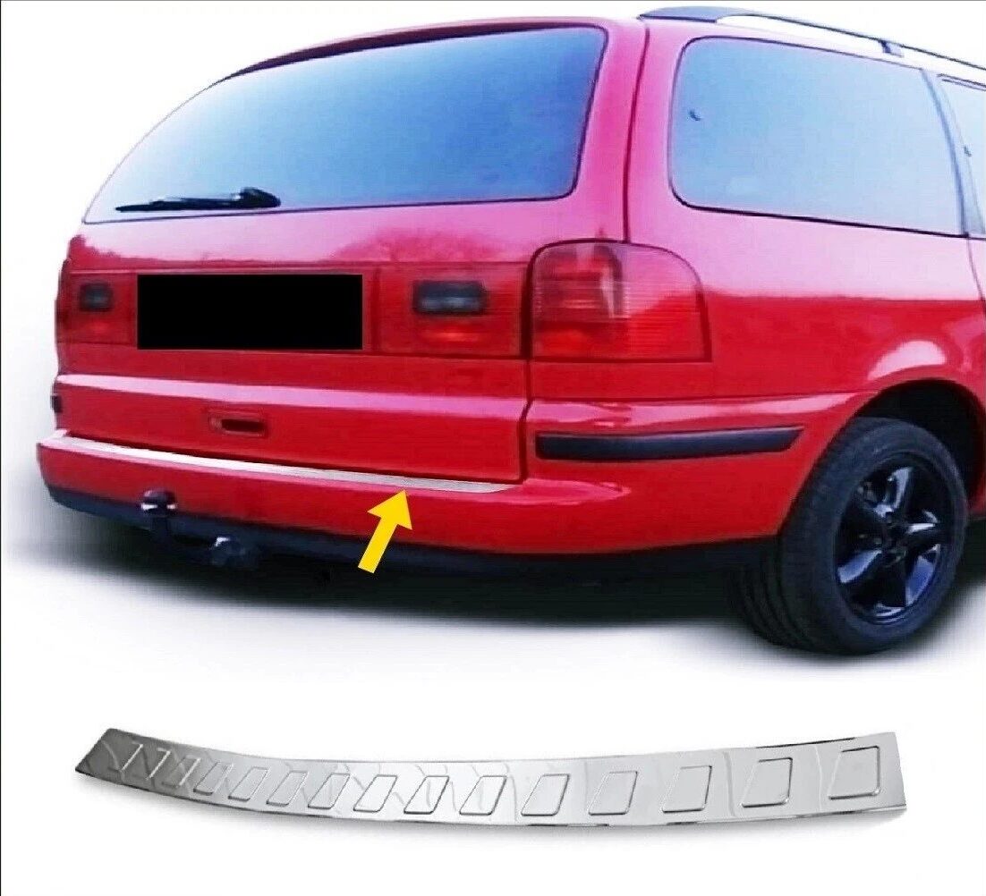 Ford GALAXY MK1 FORD GALAXY MK1 1995-2006 Arka Tampon Üstü Koruma P.Çelik (Taşlı) - 1218 120016T