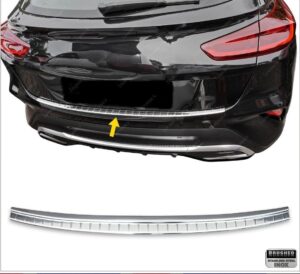 Kia XCEED KIA XCEED 2019> Arka Tampon Üstü Koruma P.Çelik (Taşlı) - 4525 120294T