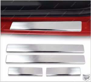 Nissan MICRA  Mk3 NISSAN MICRA MK3 2003-2010 Kapı eşiği 4 kapı P.çelik (Taşlı) - 2402 300084T