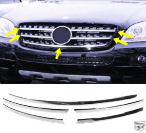 Mercedes ML W164 MERCEDES ML W164 2005-2011 Ön Panjur 5 Prç. P.Çelik - 2109 400074