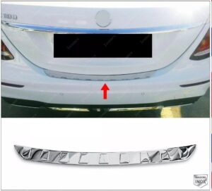 Mercedes E KLASSE W213 MERCEDES E CLASS W213 2016> Arka Tampon Üstü Koruma P.Çelik SEDAN - 2129 120304