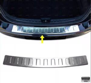 Volkswagen GOLF 4 VW GOLF 4 1998-2004 Arka Tampon Üstü Koruma P.Çelik HB (Taşlı) - 3508 120096T