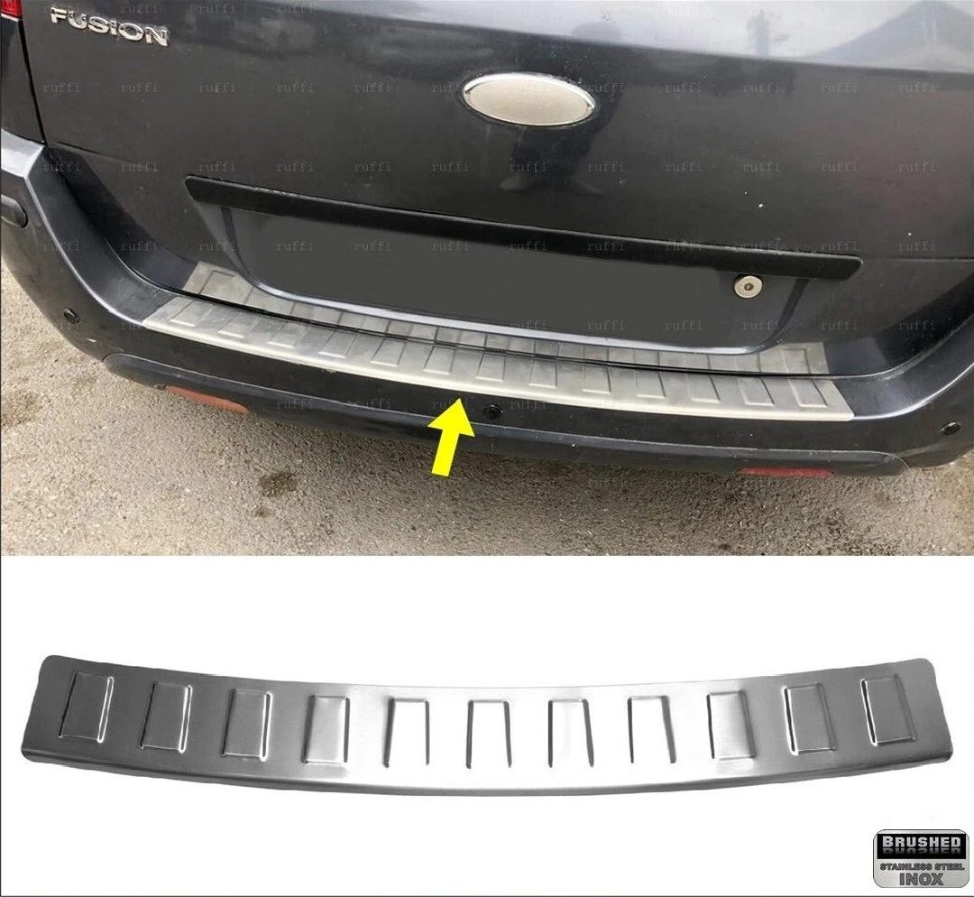 Ford FUSION FORD FUSION 2002> Arka Tampon Üstü Koruma P.Çelik (Taşlı) - 1202 120091T