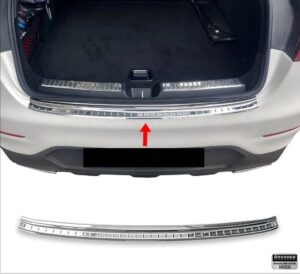 Mercedes C253 MERCEDES C253 2017> Arka Tampon Üstü Koruma P.Çelik (Taşlı) COUPE - 2150 120245T