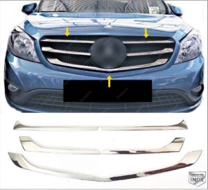 Mercedes CITAN W415 MERCEDES CITAN 2013> Ön Panjur 5 prç. P.Çelik - 2119 400060