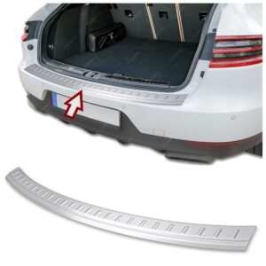 Porsche MACAN PORSCHE MACAN 2014> Arka Tampon Üstü Koruma P.Çelik (Taşlı) - 5501 120192T