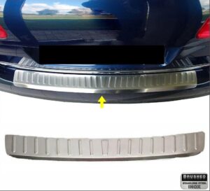 Volkswagen PASSAT  B6 VW PASSAT B6 2005-2011 Arka Tampon Üstü Koruma P.Çelik SW (Taşlı) - 3515 120026T