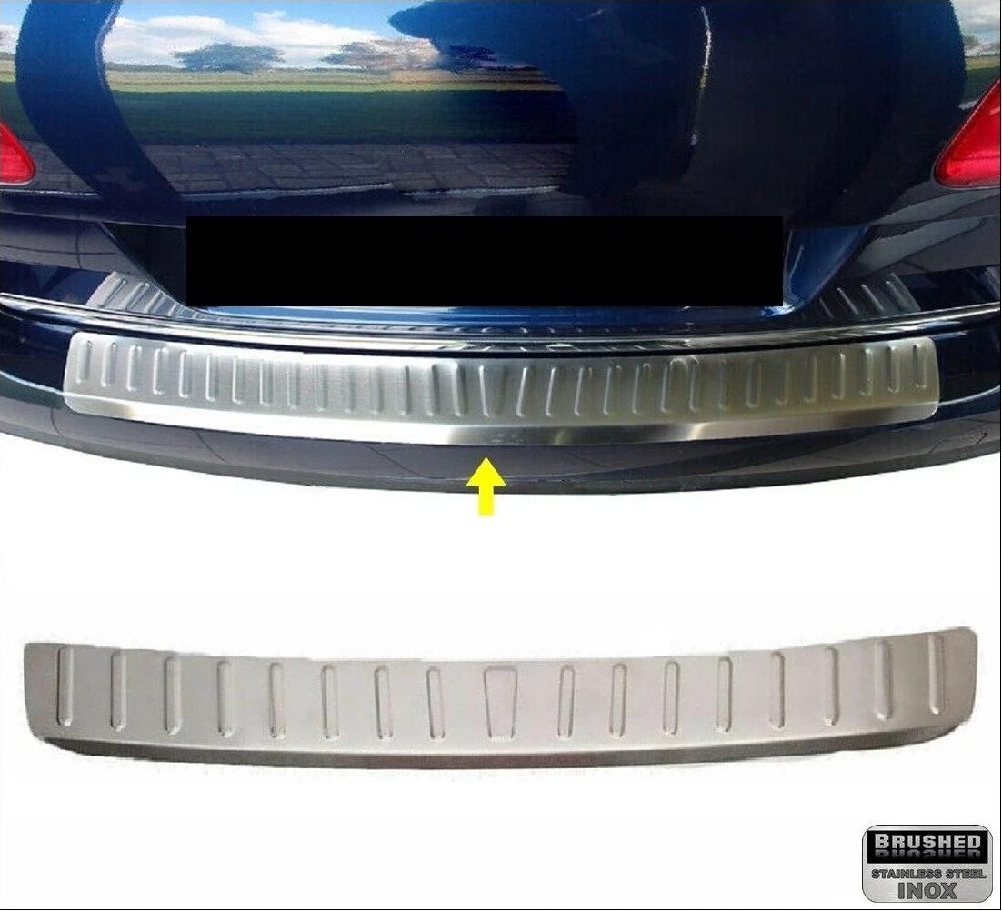 Volkswagen PASSAT B6 VW PASSAT B6 2005-2011 Arka Tampon Üstü Koruma P.Çelik SW (Taşlı) - 3515 120026T