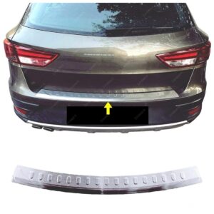 SEAT LEON ST SEAT LEON MK1 2013> Arka Tampon Üstü Koruma P.Çelik (Taşlı) - 2918 120136T