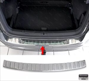 Volkswagen GOLF SPORTSVAN VW GOLF SPORTSVAN 2014> Arka Tampon Üstü Koruma P.Çelik (Taşlı) - 3537 120121T