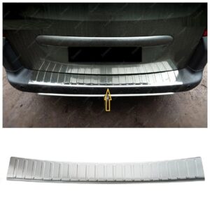 Peugeot PARTNER TEPE PEUGEOT PARTNER TEPEE 2008> Arka Tampon Üstü Koruma P.Çelik (Taşlı) - 2616 120029T