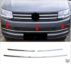 Volkswagen T6 TRANSPORTER VW T6 TRANSPORTER 2019> Ön Panjur Alt Çıta 3 Prç. P.Çelik - 3546 400190