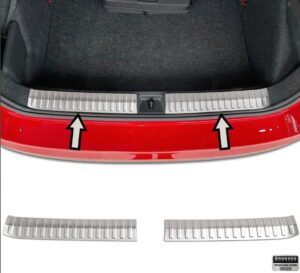 SKODA KAMIQ SKODA KAMIQ 2019> Bagaj İç Eşik Koruma 2 Prç. P.Çelik (Taşlı) - 3021 120230T