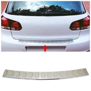 Volkswagen GOLF 6 VW GOLF 6 2009-2013 Arka Tampon Üstü Koruma P.Çelik HB - 3511 120050