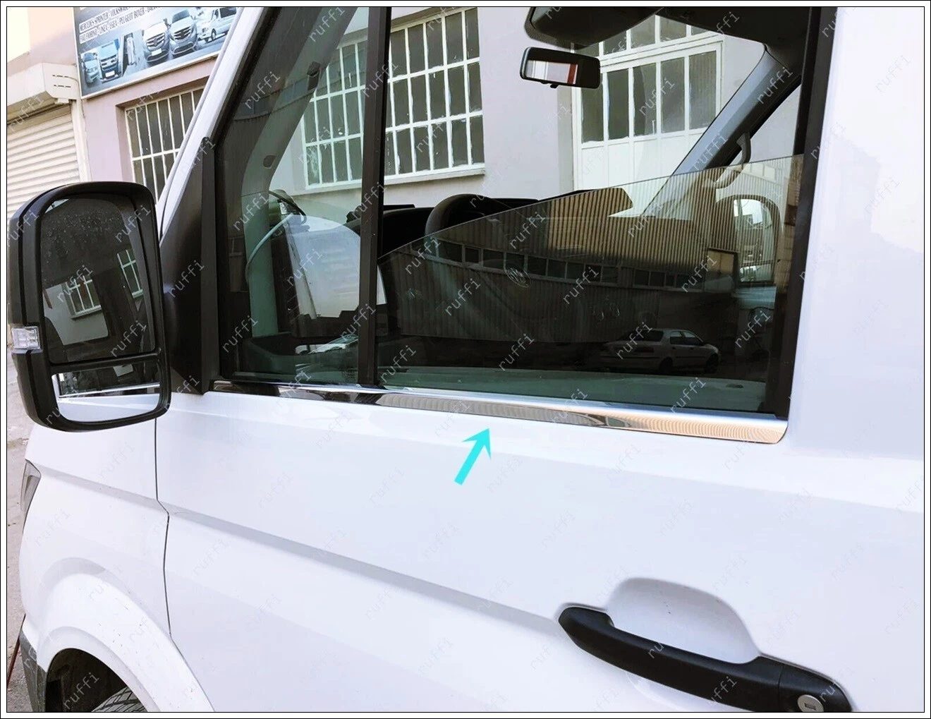 Volkswagen GRAND CALIFORNIA VW GRAND CALIFORNIA 2018> Cam Çıtası 2 Prç. P.Çelik - 3551 500216 - Görsel 2